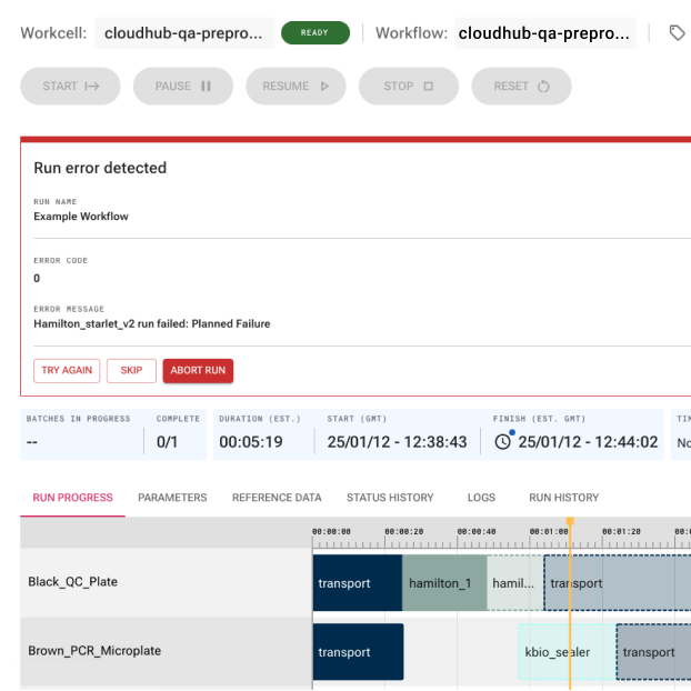 Robust error handling