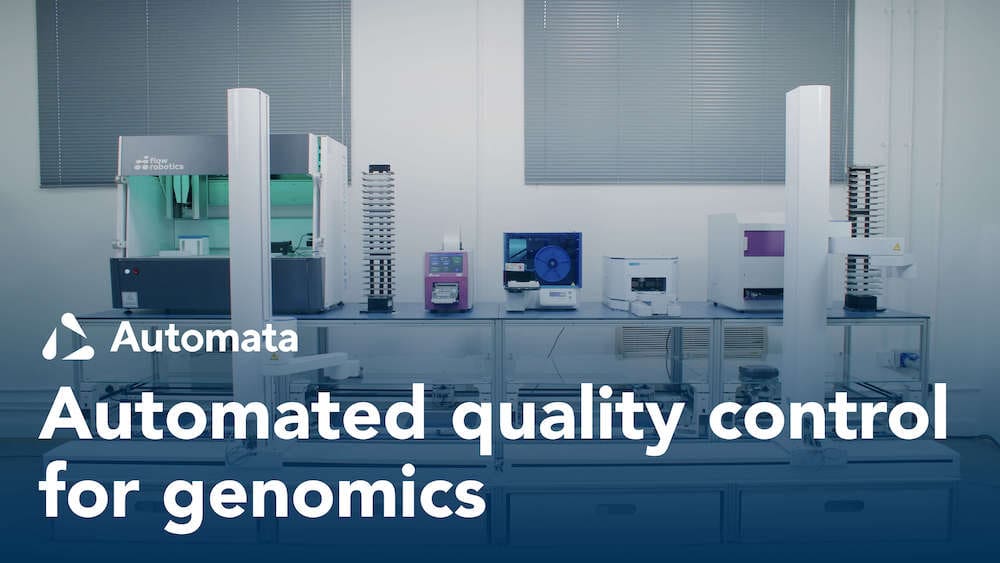 A thumbnail for the video 'Automated media exchange for genomics'