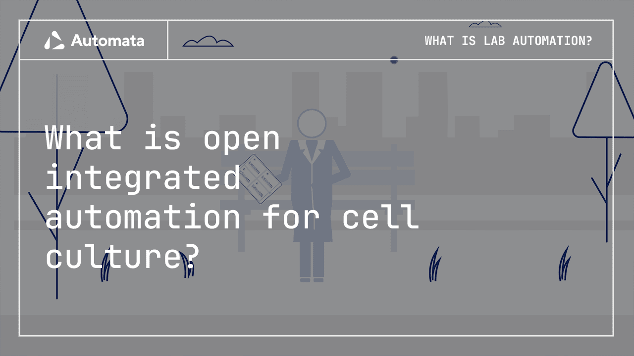 What is open integrated automation for cell culture?