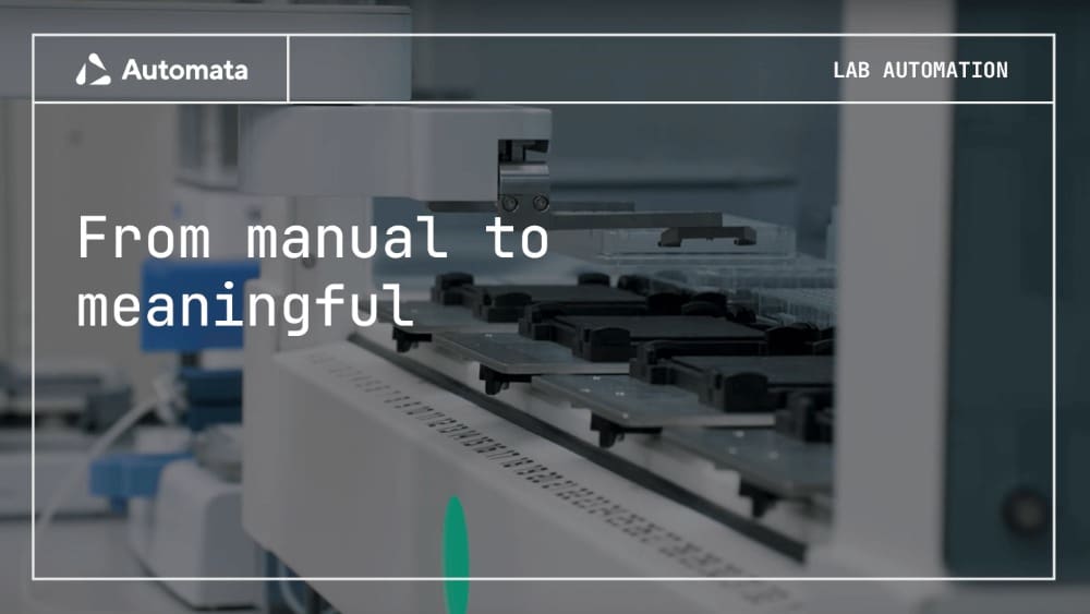 Image of the LINQ transport layer burned out with overlaying text saying 'from manual to meaningful'