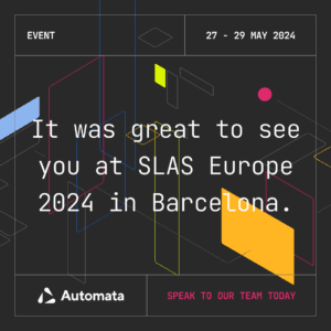 It was great to see you at SLAS Europe 2024 in Barcelona. Speak to our team today.